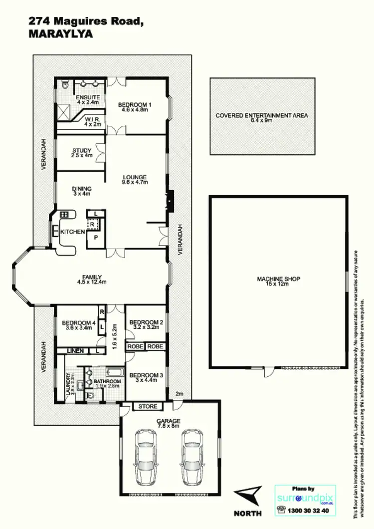 Floorplan of Homely house listing, 274 Maguires Road, Maraylya NSW 2765