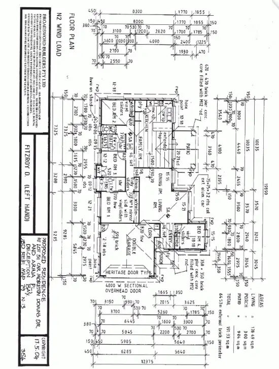 Floorplan of Homely house listing, 107 Moreton Downs Drive, Deception Bay QLD 4508