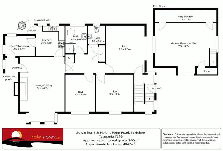Floorplan of Homely house listing, 8 St Helens Point Road, St Helens TAS 7216