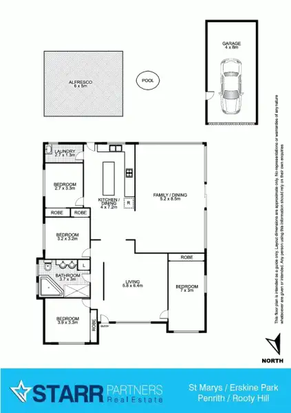 Floorplan of Homely house listing, 38 Traminer Place, Minchinbury NSW 2770
