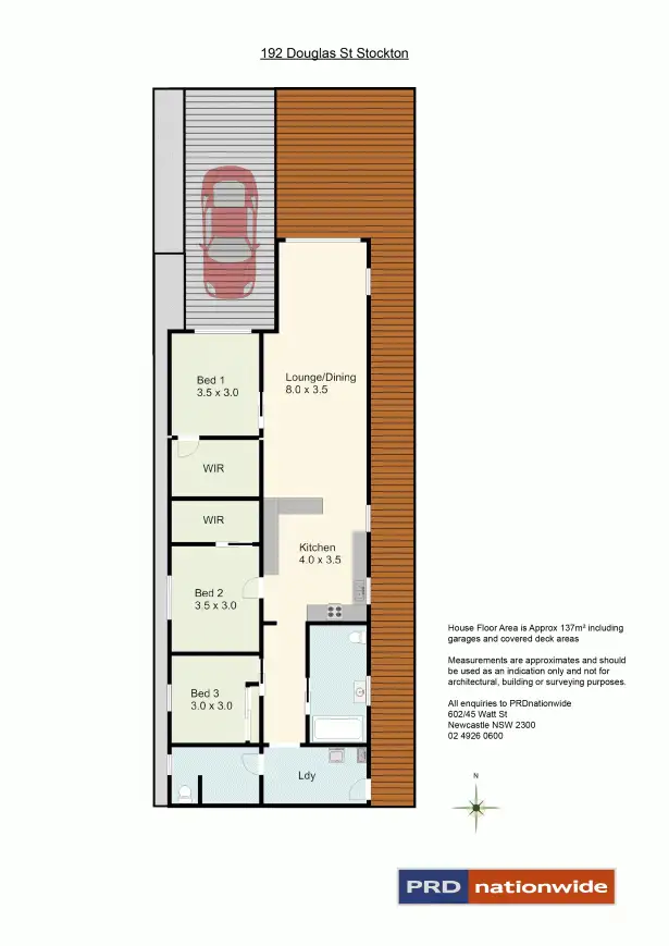 Floorplan of Homely house listing, 192 Douglas Street, Stockton NSW 2295