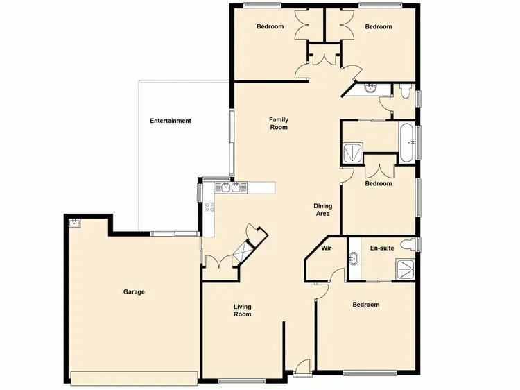 Floorplan of Homely house listing, 31 Crestridge Crescent, Morayfield QLD 4506