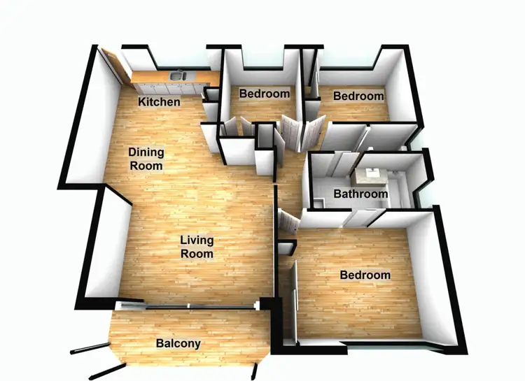 Floorplan of Homely unit listing, 12/42 Swan Street, Gordon Park QLD 4031