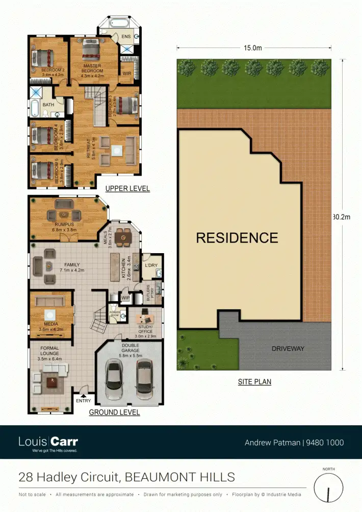 Floorplan of Homely house listing, 28 Hadley Circuit, Beaumont Hills NSW 2155