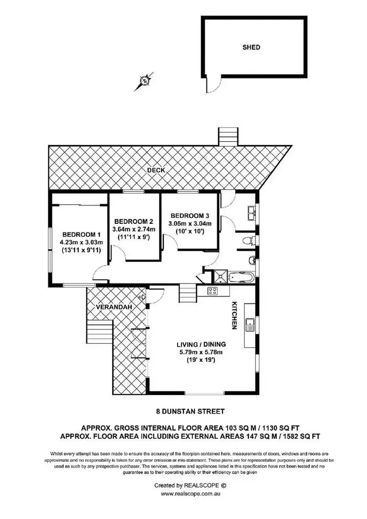 Floorplan of Homely house listing, 8 Dunstan Street, Moorooka QLD 4105