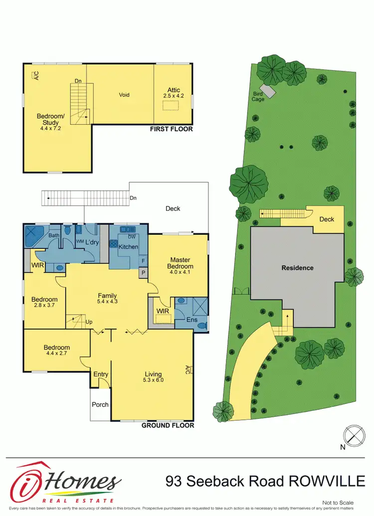 Floorplan of Homely house listing, 93 Seebeck Road, Rowville VIC 3178