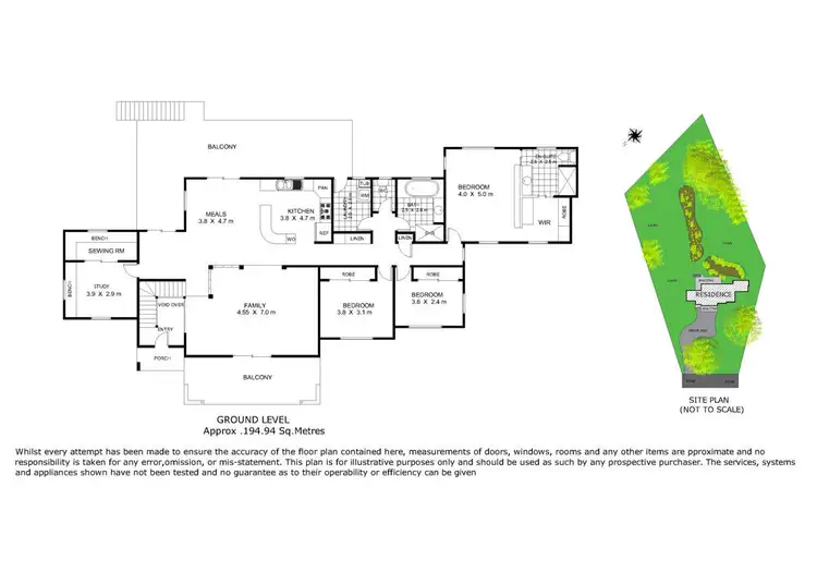 Floorplan of Homely house listing, 1 Jackson Close, Highfields QLD 4352