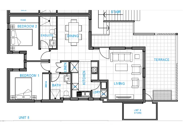 Floorplan of Homely apartment listing, 6/18 Boronia Street, Innaloo WA 6018