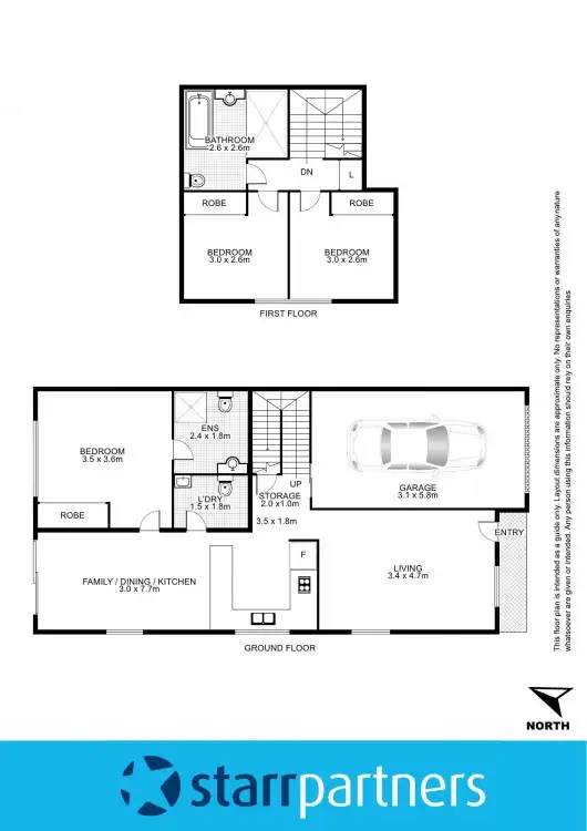 Floorplan of Homely townhouse listing, 42/15-25 Atchison Street, St Marys NSW 2760