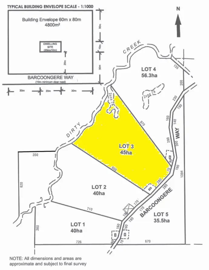 Floorplan of Homely rural property listing, Lot 3, 99 Barcoongere Way, Corindi Beach NSW 2456