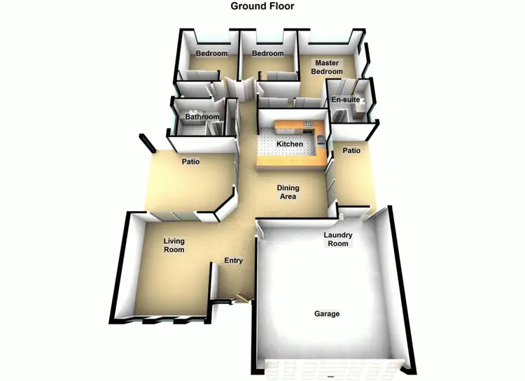 Floorplan of Homely house listing, 4 Peacherine Circuit, Bellmere QLD 4510
