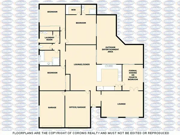 Floorplan of Homely house listing, z4 Avandel Court, Eatons Hill QLD 4037
