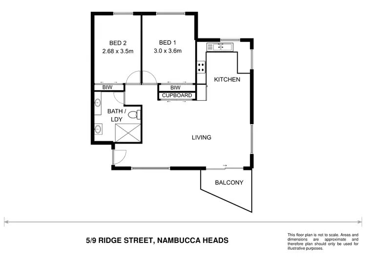 Floorplan of Homely house listing, 5/9 Ridge Street, Nambucca Heads NSW 2448