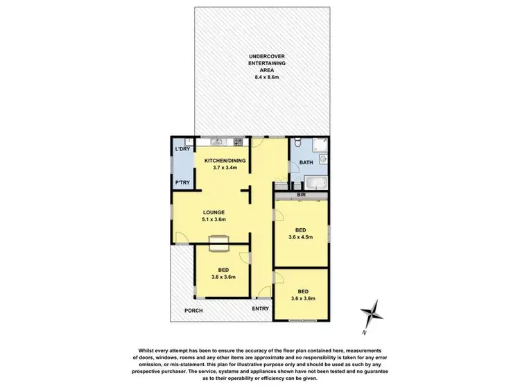Floorplan of Homely house listing, 1 Mowat Street, Cressy VIC 3322