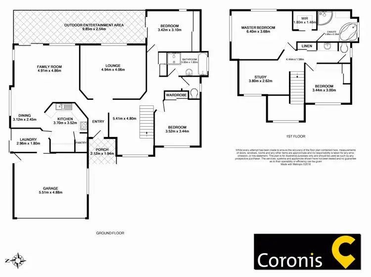 Floorplan of Homely house listing, 2 Jonquil Court, Middle Ridge QLD 4350