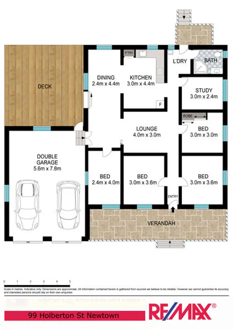 Floorplan of Homely house listing, 99 Holberton Street, Newtown QLD 4350