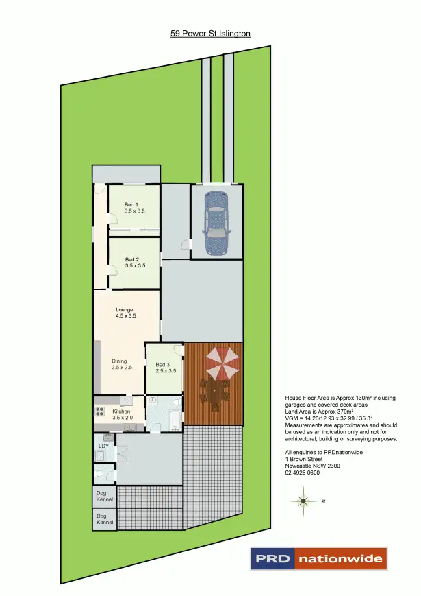 Floorplan of Homely house listing, 59 Power Street, Islington NSW 2296