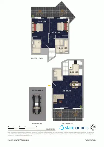 Floorplan of Homely unit listing, 20/163 Hawkesbury Rd, Westmead NSW 2145