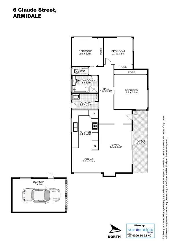Floorplan of Homely house listing, Address available on request