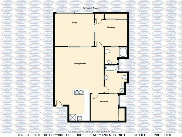 Floorplan of Homely unit listing, 1/3 Jesson Street, Zillmere QLD 4034