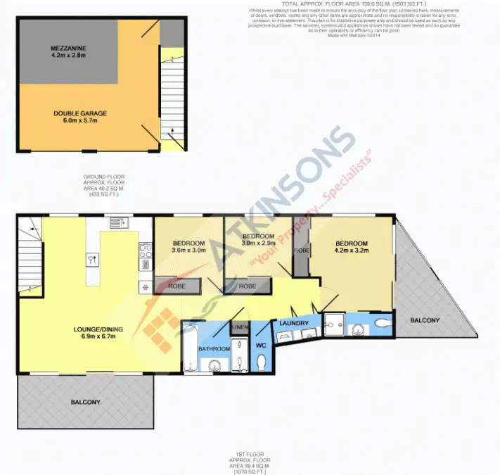 Floorplan of Homely unit listing, 2/2 First Avenue, Sawtell NSW 2452