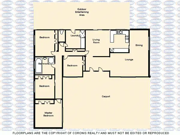 Floorplan of Homely house listing, Address available on request