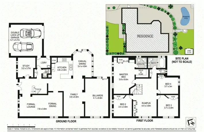 Floorplan of Homely house listing, 9 Fintry Court, Kellyville NSW 2155
