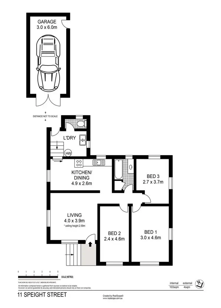 Floorplan of Homely house listing, 11 Speight Street, Brighton QLD 4017