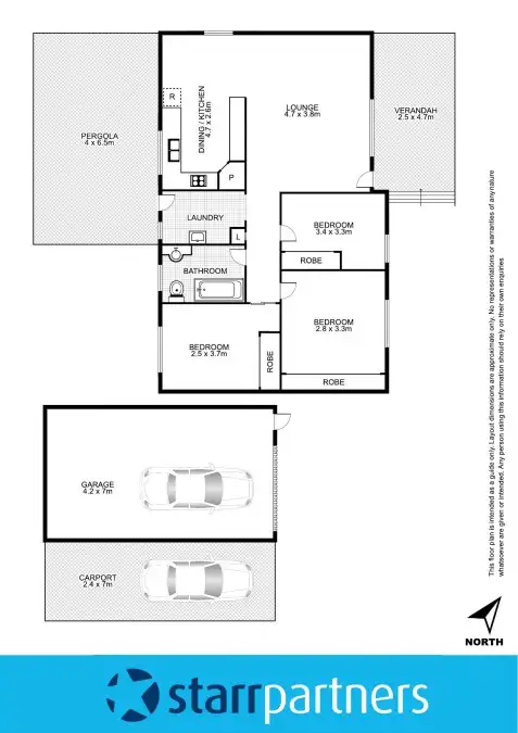 Floorplan of Homely house listing, 27 Poplar Street, North St Marys NSW 2760