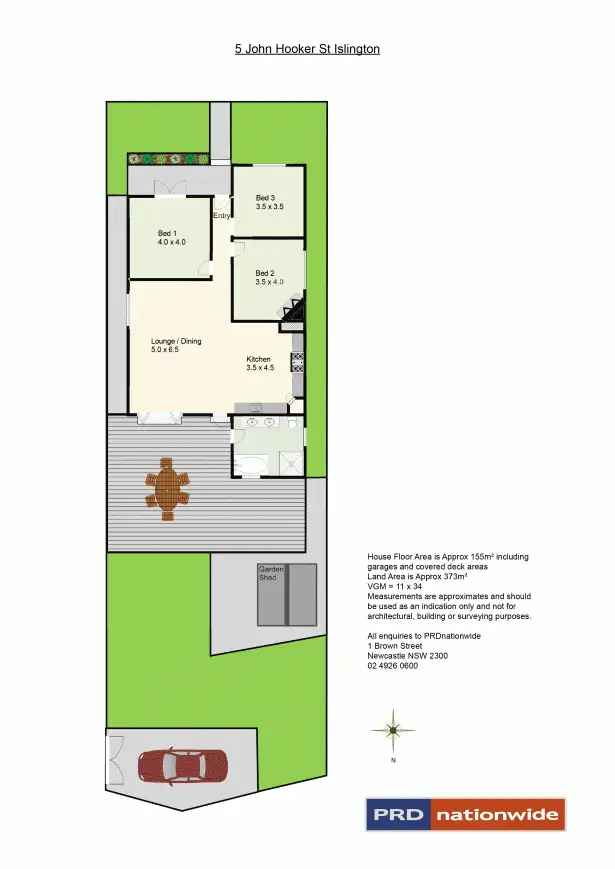 Floorplan of Homely house listing, 5 John Hooker Street, Islington NSW 2296