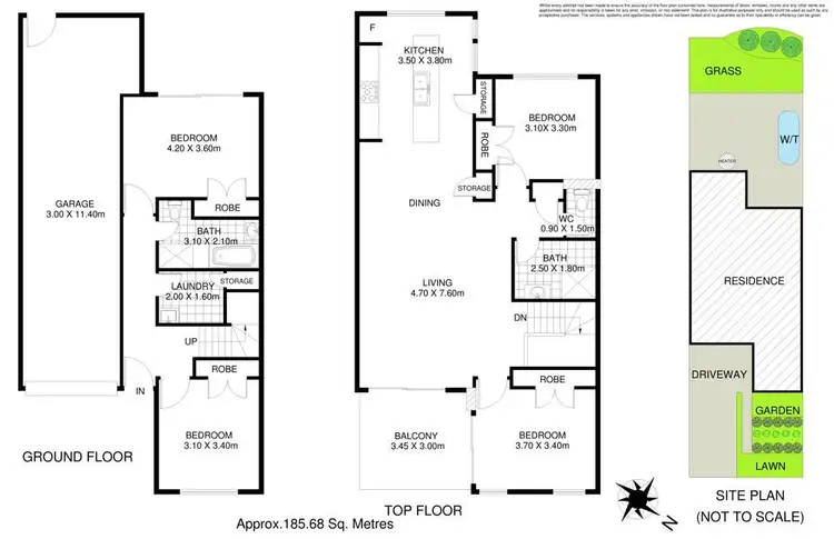 Floorplan of Homely house listing, 11 Hyde Avenue, Springfield Lakes QLD 4300