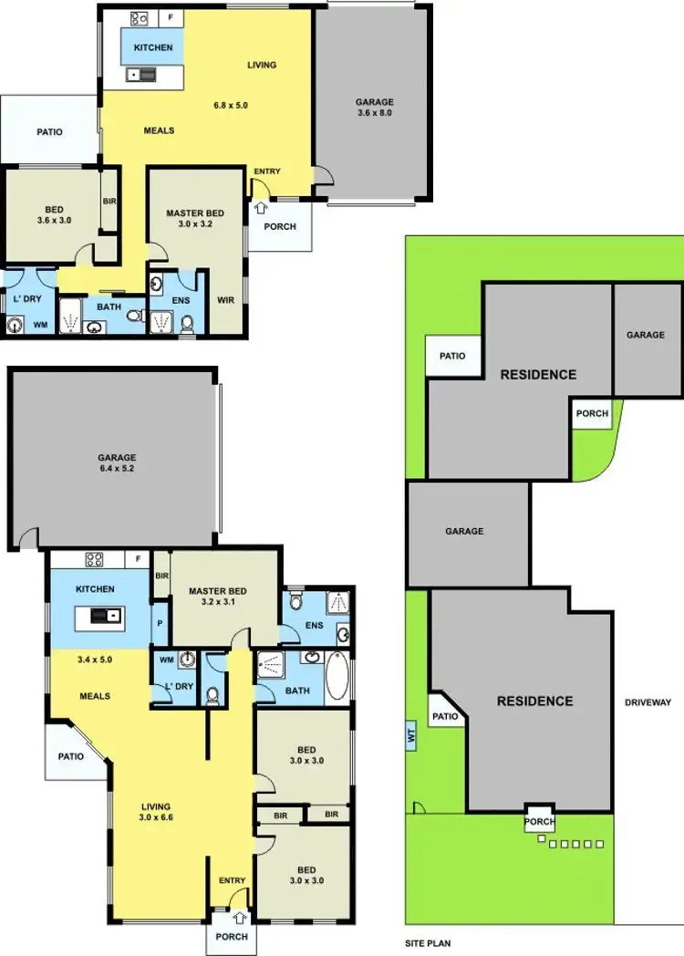 Floorplan of Homely unit listing, 2/36 Curtin Crescent, Dandenong North VIC 3175