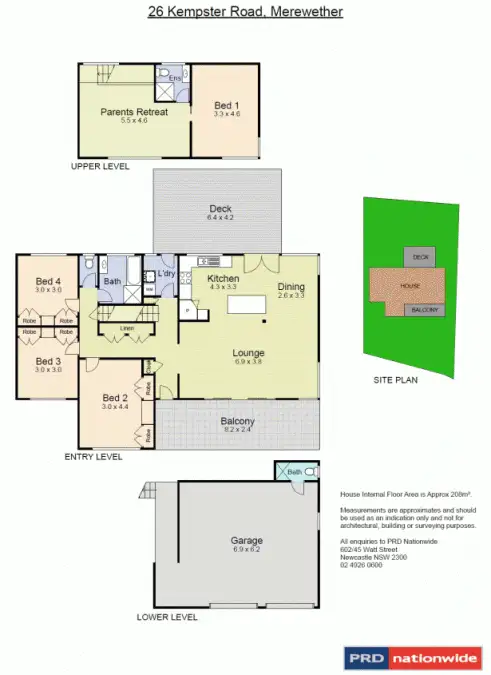 Floorplan of Homely house listing, 26 Kempster Road, Merewether NSW 2291