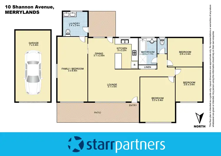 Floorplan of Homely house listing, 10 Shannon Avenue, Merrylands NSW 2160