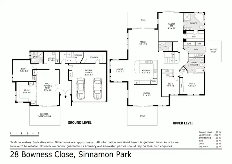 Floorplan of Homely house listing, 28 Bowness Close, Sinnamon Park QLD 4073