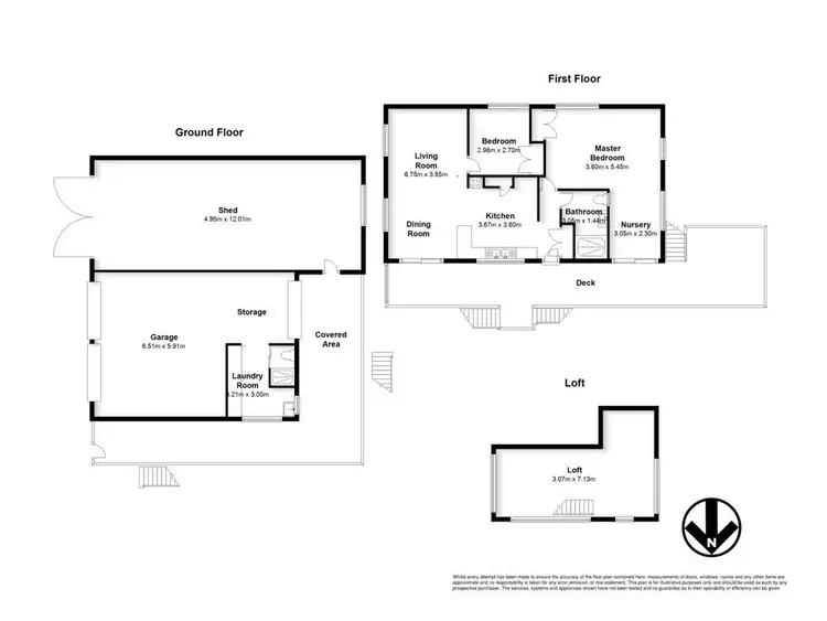 Floorplan of Homely house listing, 98 Biggs Avenue, Beachmere QLD 4510