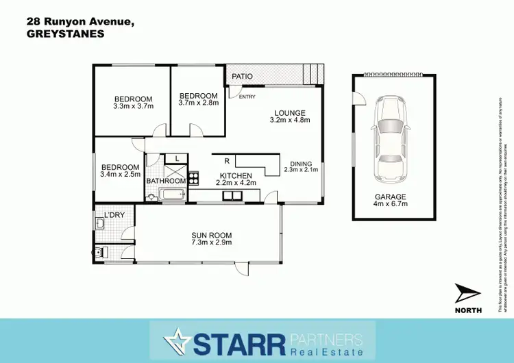 Floorplan of Homely house listing, 28 Runyon Avenue, Greystanes NSW 2145