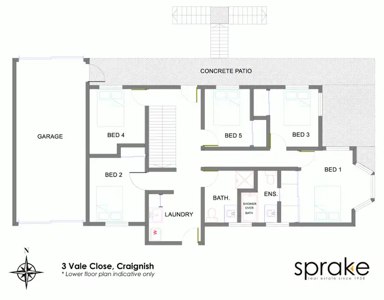 Floorplan of Homely house listing, 3 Vale Close, Craignish QLD 4655