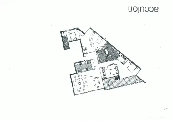 Floorplan of Homely apartment listing, 602/209 The Acculon, Hunter St, Newcastle NSW 2300