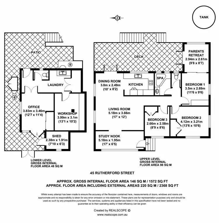 Floorplan of Homely house listing, 45 Rutherford Street, Stafford Heights QLD 4053