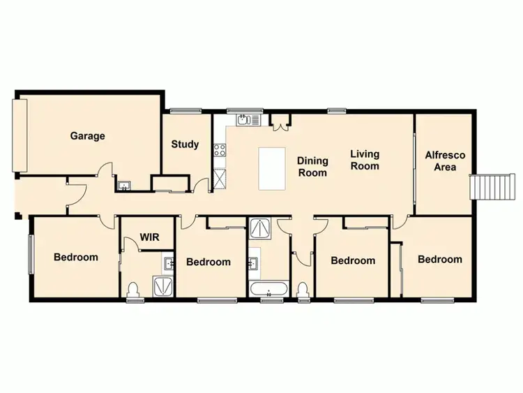 Floorplan of Homely house listing, 44 Hume Circuit, Warner QLD 4500