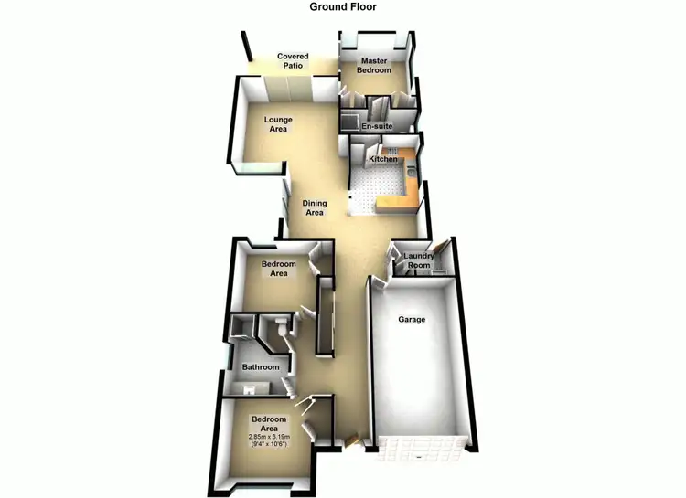 Floorplan of Homely house listing, 58 Swallowtail Crescent, Springfield Lakes QLD 4300