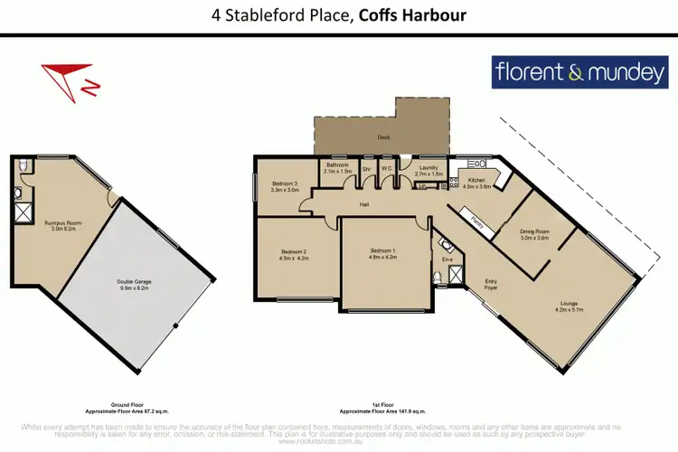 Floorplan of Homely house listing, 4 Stableford Pl, Coffs Harbour NSW 2450