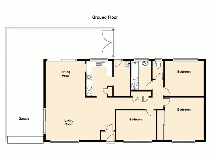Floorplan of Homely house listing, 1 Dawson Street, Caboolture QLD 4510