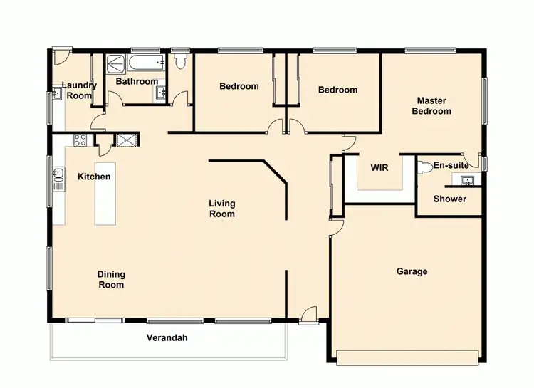 Floorplan of Homely house listing, 17 River Park Drive, Loganholme QLD 4129