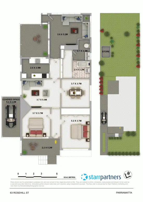 Floorplan of Homely house listing, 63 Rosehill Street, Parramatta NSW 2150