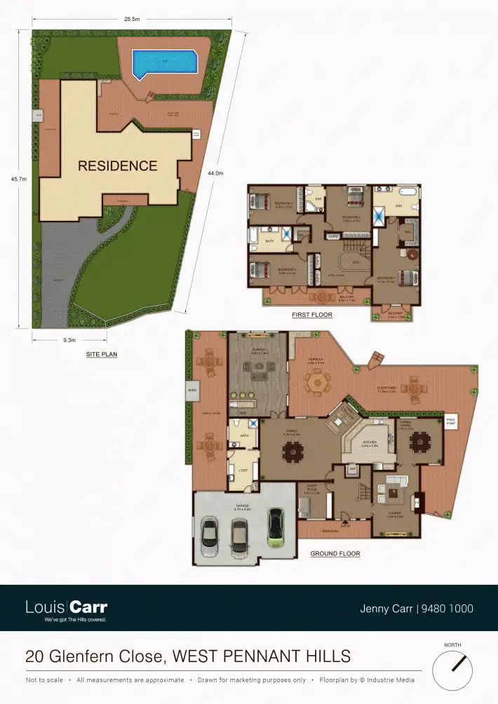 Floorplan of Homely house listing, 20 Glenfern Close, West Pennant Hills NSW 2125