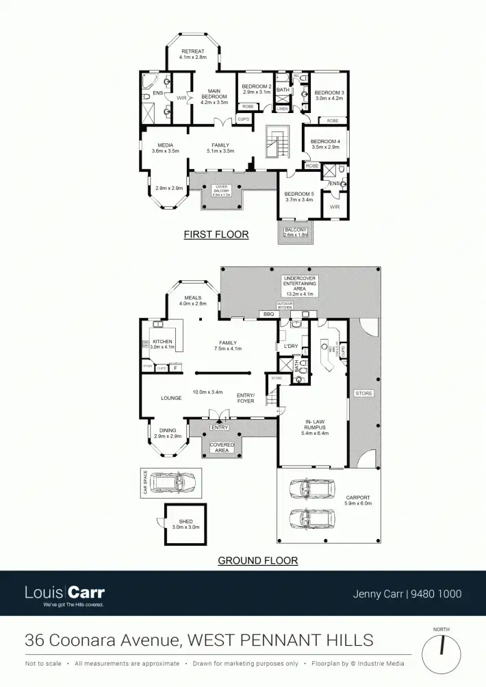Floorplan of Homely house listing, 36 Coonara Avenue, West Pennant Hills NSW 2125