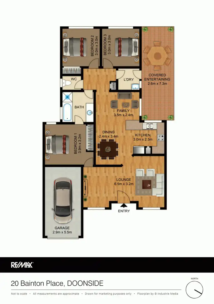 Floorplan of Homely house listing, 20 Bainton Place, Doonside NSW 2767