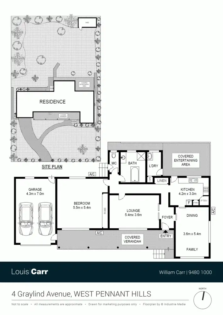 Floorplan of Homely house listing, 4 Graylind Avenue, West Pennant Hills NSW 2125